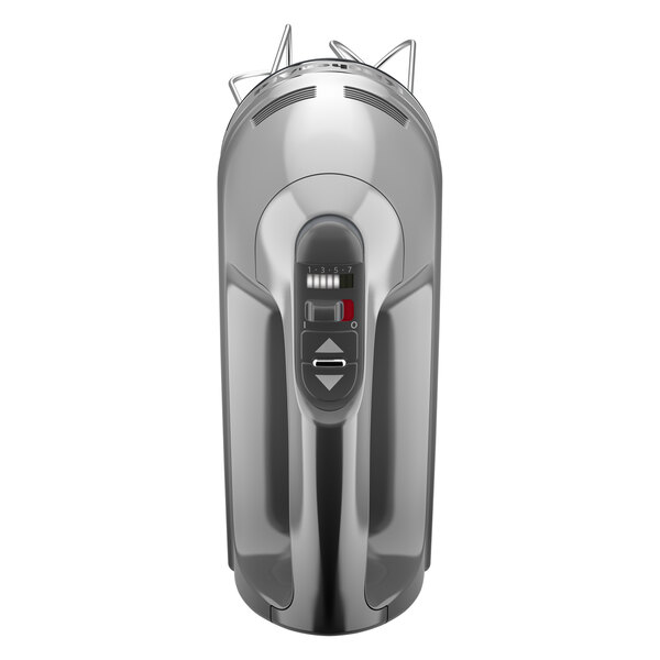 KitchenAid KHM7210CU Contour Silver 7 Speed Hand Mixer with Stainless