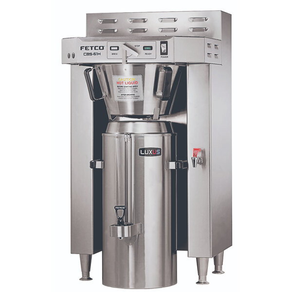 Fetco CBS61H Stainless Steel Single Automatic Coffee Brewer