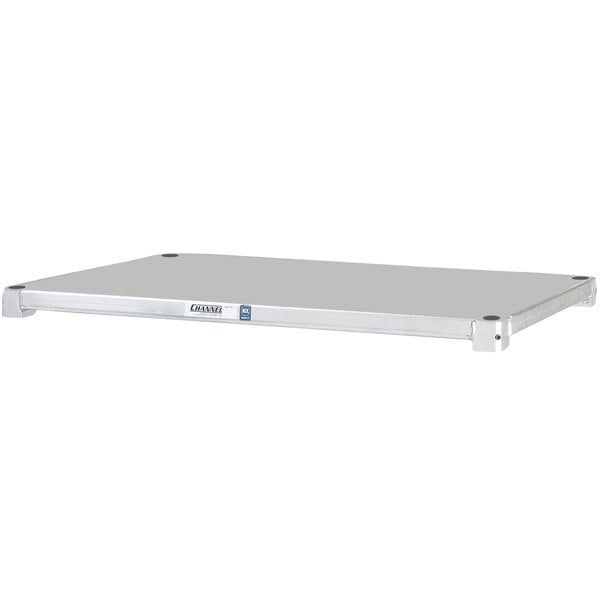 A silver rectangular Channel SA2436 adjustable shelf.