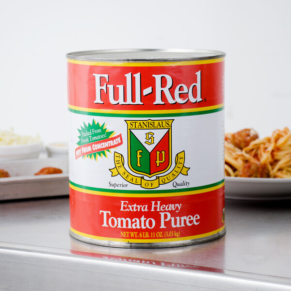 Stanislaus 10 Can FullRed Extra Heavy Tomato Puree 6/Case