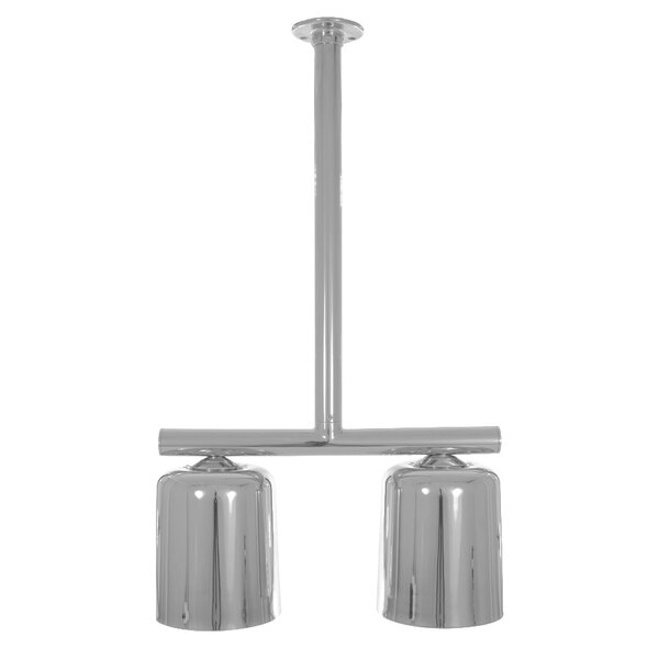 Hanson Heat Lamps DLGT/700/SS Rigid Tube Ceiling Mount Double Heat Lamp