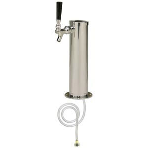 Micro Matic DS-531-211 Chrome ABS 1 Tap Tower - 3" Column