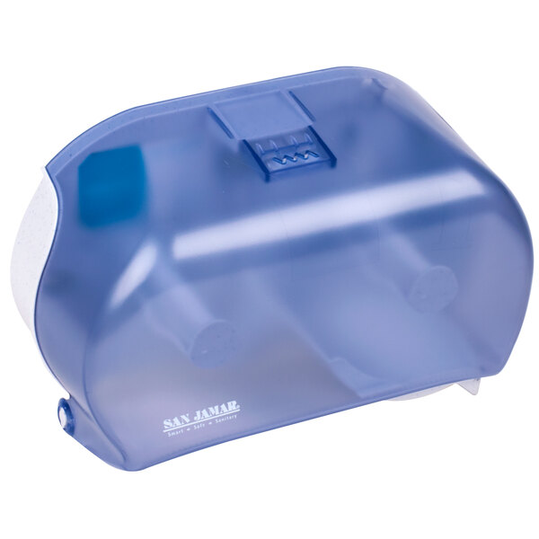 San Jamar R3600TBL Versatwin Double Roll Toilet Paper Dispenser