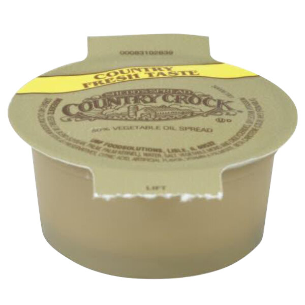 Country Crock Margarine Portion Control Packets 900/Case (5 Gram Cups)