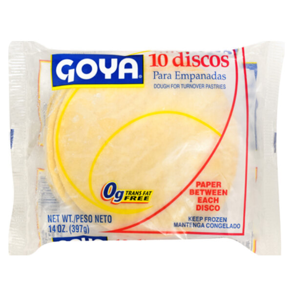 Goya Empanada Dough (10/Pack, 24/Case, 5") staurantStore