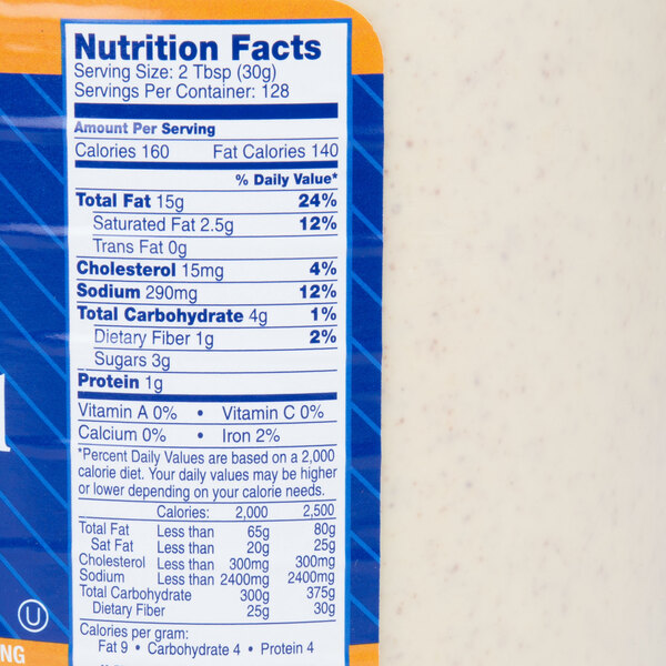 Ken's Foods 1 Gallon Honey Mustard Dressing