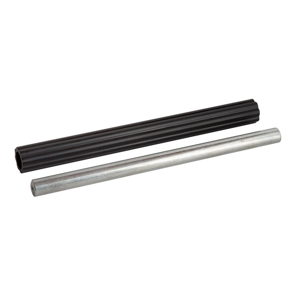 A replacement handle set for the Carnival King WBS180 waffle baker, including a metal rod and a black ribbed grip.