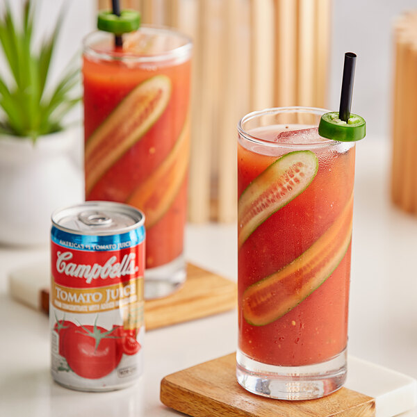 Campbell's Tomato Juice 5.5 fl. oz. Can 48/Case