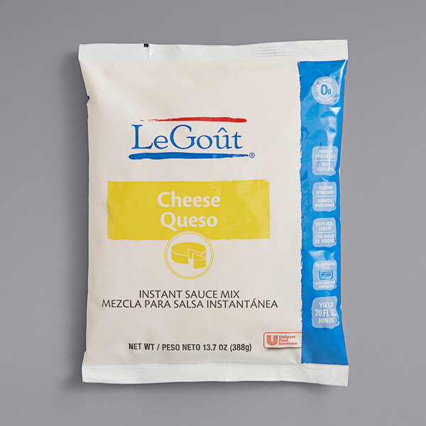 LeGout 13.7 oz. Powdered Instant Cheese Sauce Mix 8/Case