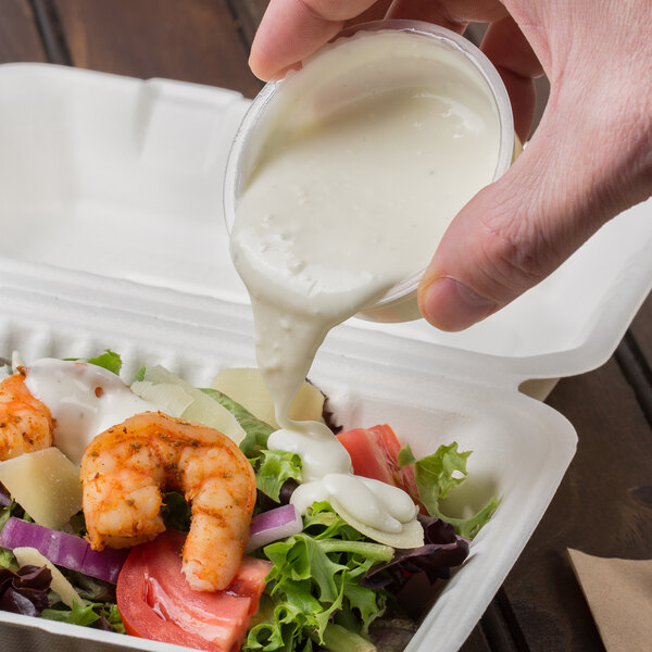 Ken's Foods 2 oz. Bleu Cheese Dressing Cup 72/Case