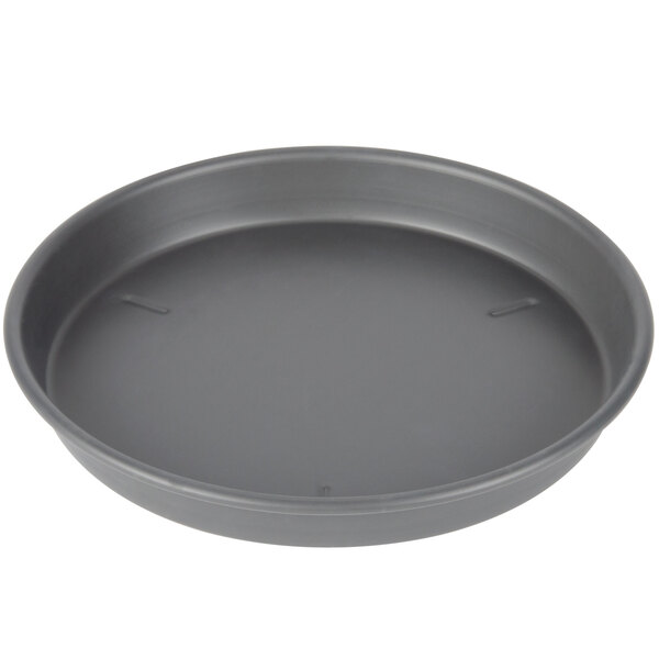 A Chicago Metallic deep dish pizza pan with a white background.