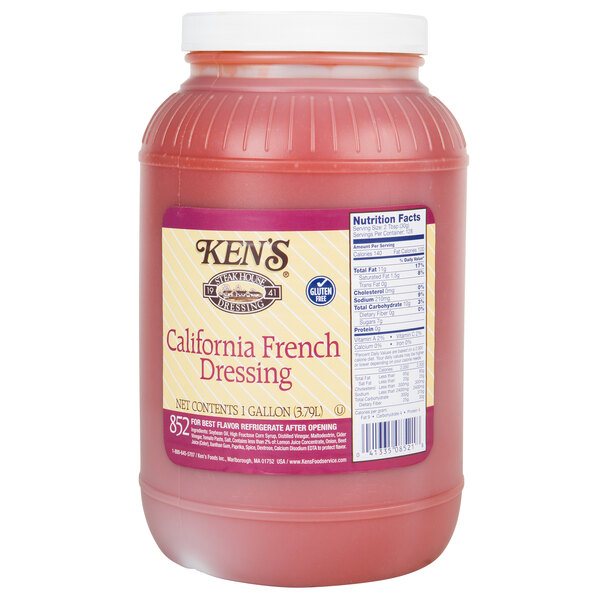 Ken's Foods 1 Gallon California French Dressing