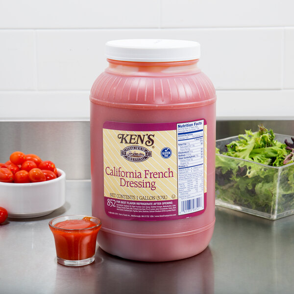 Ken's Foods 1 Gallon California French Dressing