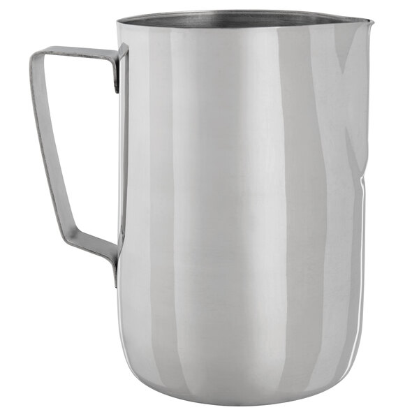 Choice 50 oz. Polished Stainless Steel Frothing Pitcher