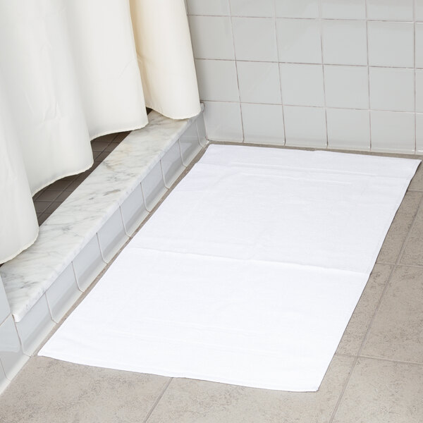 Oxford Belleeza 22" x 34" 100 Ringspun Cotton Hotel Bath Mat 9.5 lb