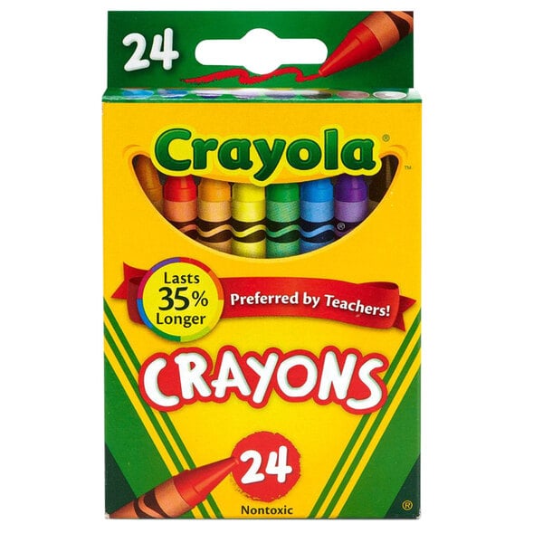 Crayola Classic Color Crayons Tuck Box - 24 pack