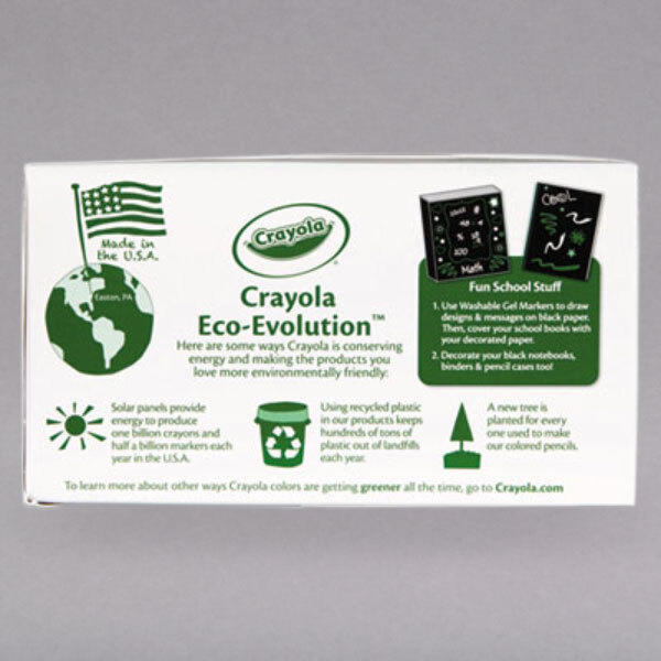 Crayola 588212 Classpack 80 Assorted Color Gel FX Washable Markers