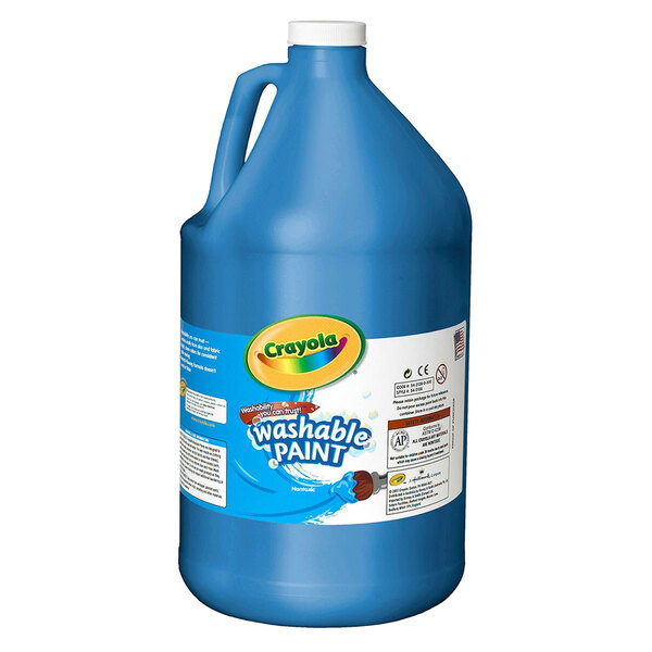 Crayola 542128042 1 Gallon Blue Washable Paint