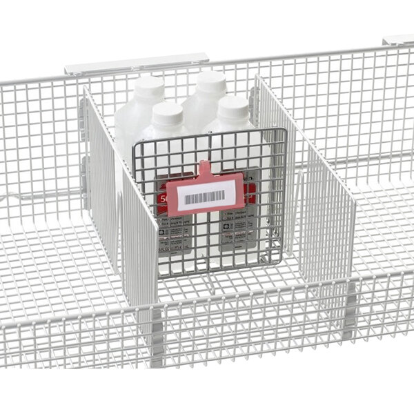 Metro QB06D qwikSIGHT Wire Basket Divider 6" x 6"