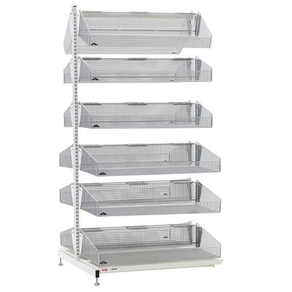 Metro QB236-S12A qwikSIGHT Double Sided Six-Level Basket Supply