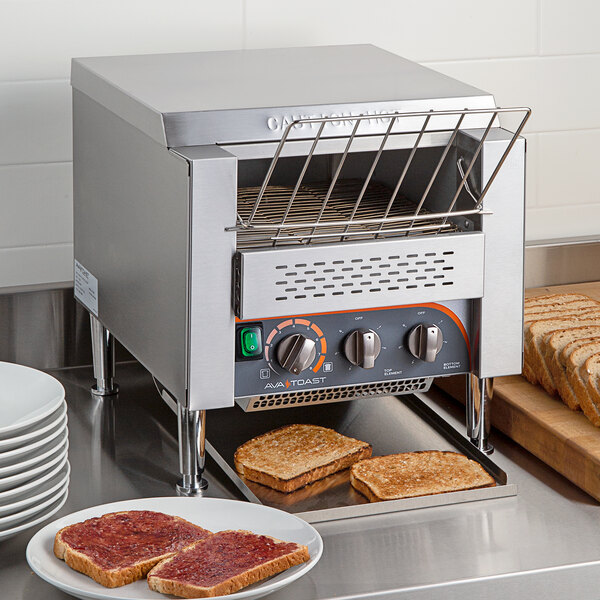 AvaToast T3300D Commercial 10" Wide Conveyor Toaster with 3" Opening