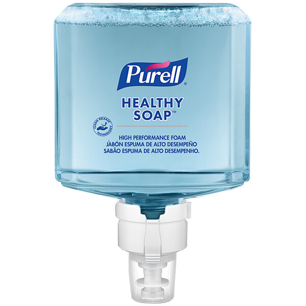 A case of 2 Purell Healthy Soap foaming hand soap bottles.