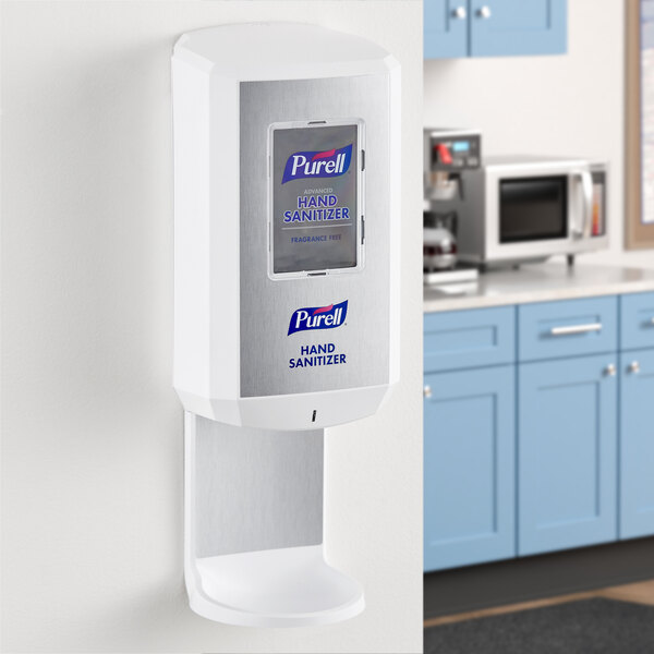 Purell® 7820-01 CS8 1200 mL White Automatic Hand Sanitizer Dispenser