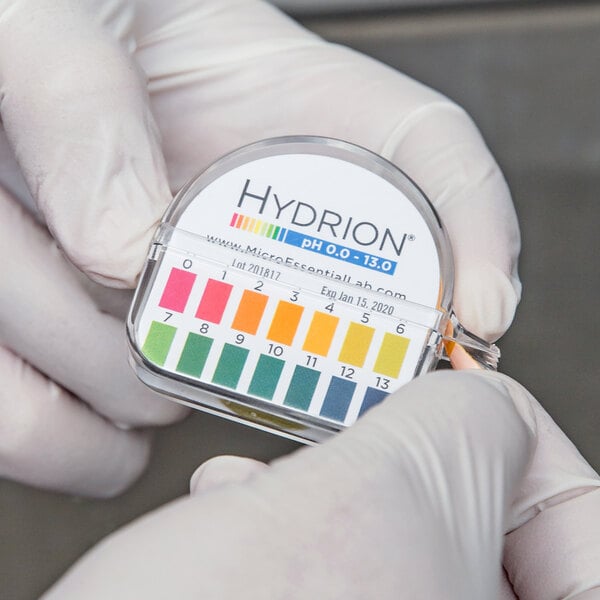 Hydrion Pack of 2 Hydrion Ph Paper Full Range Insta Chek ph- 0-13 93 with Dispenser and Color Chart 