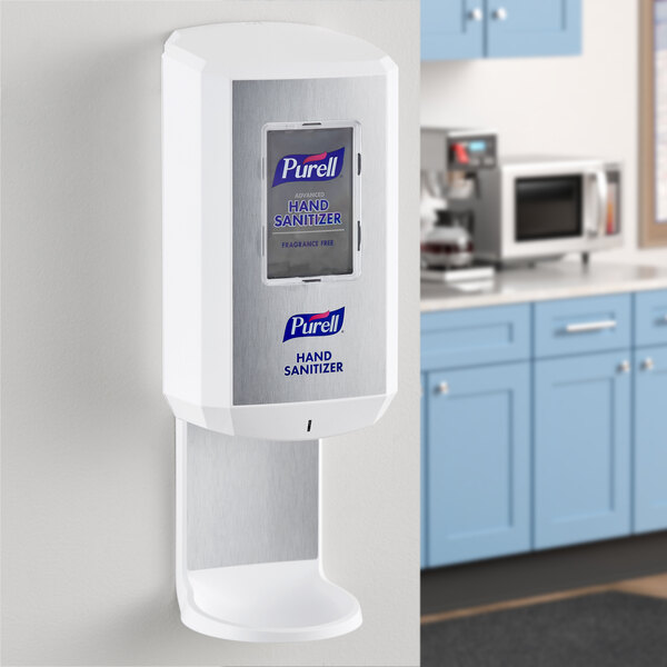 Purell® 6520-01 CS6 1200 mL White Automatic Hand Sanitizer Dispenser