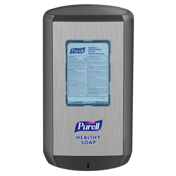 Purell® 6534-01 Healthy Soap® CS6 1200 mL Black Automatic Hand Soap Dispenser