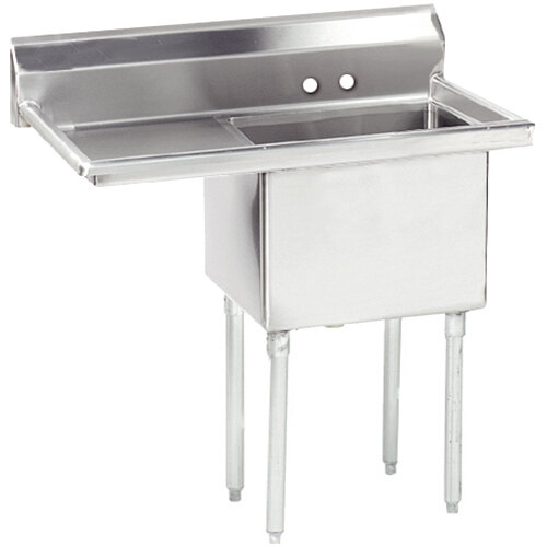 Advance Tabco FE1181218X Stainless Steel 1 Compartment Commercial