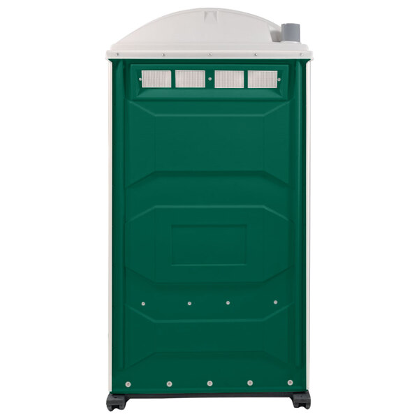 PolyJohn PJN3-1003 Evergreen Portable Restroom with Translucent Top ...