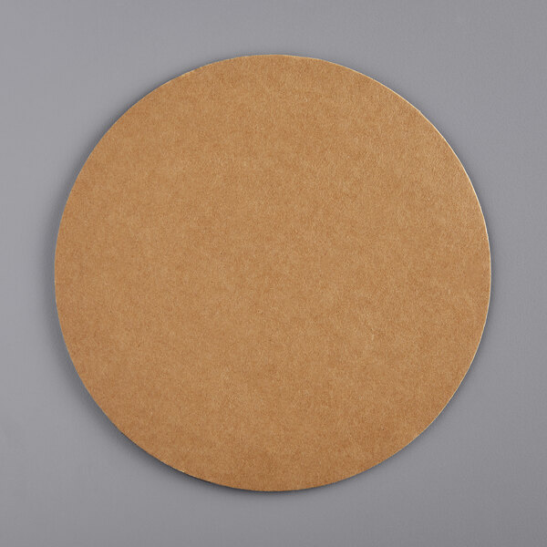 Baker's Mark 7" White Corrugated GreaseResistant Cake Circle 25/Pack