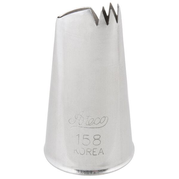 Ateco 158 LeftHanded Curved Petal Piping Tip