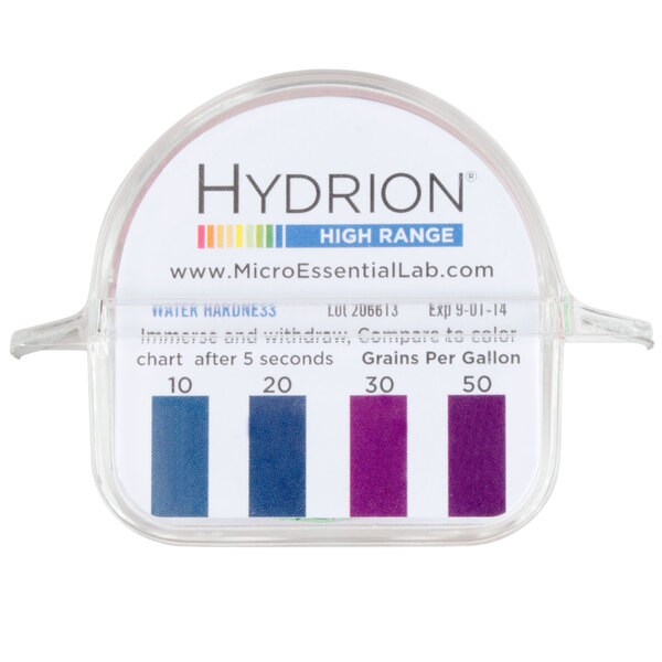 Hydrion Water Hardness Test Kit