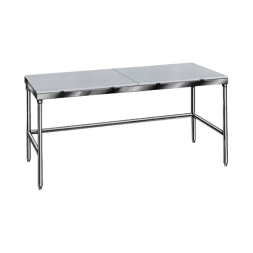 Advance Tabco TSPT-306 Poly Top Work Table 30" x 72" - Open Base