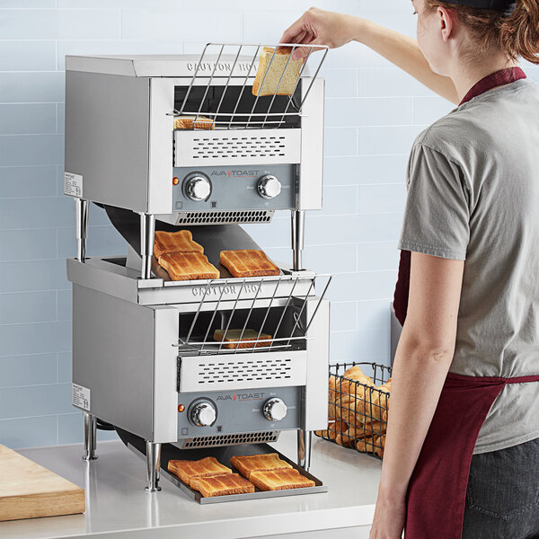 NEW 10" Conveyor Toaster Commercial Restaurant Oven Electric Double Wide Bagel 