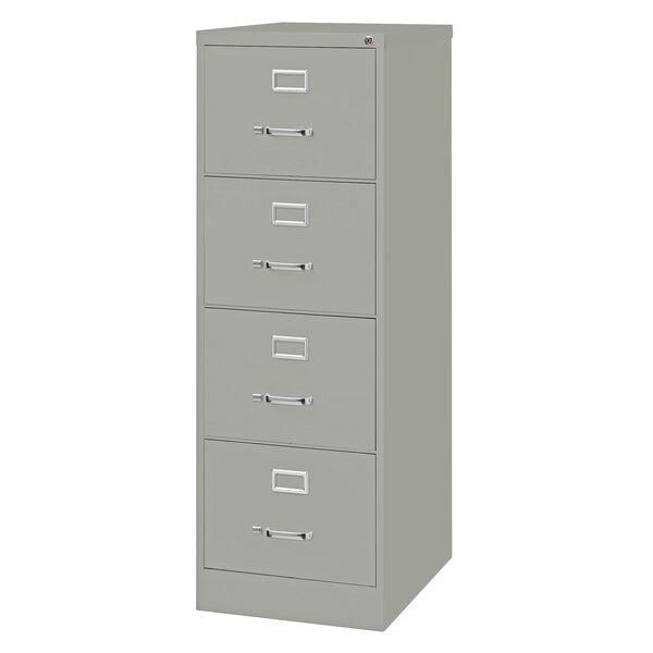 Hirsh Industries 17550 Gray FourDrawer Vertical Legal File