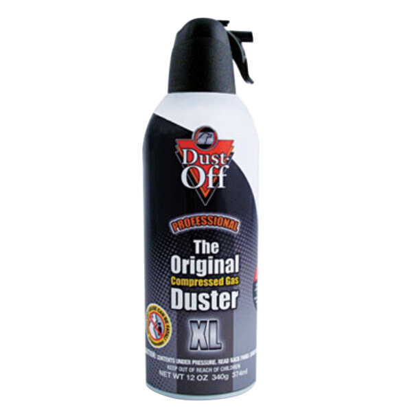 Falcon Safety DPSXL12 DustOff 12 oz. Compressed Gas Duster