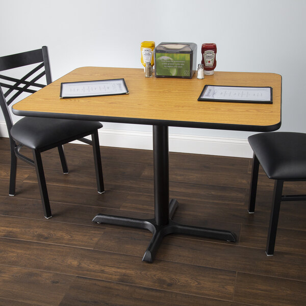 Lancaster Table & Seating Standard Height Table with 30" x 42