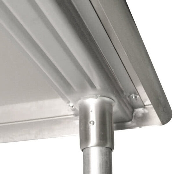 Advance Tabco AGMP30 24" x 30" Stainless Steel Mobile Mixer Table