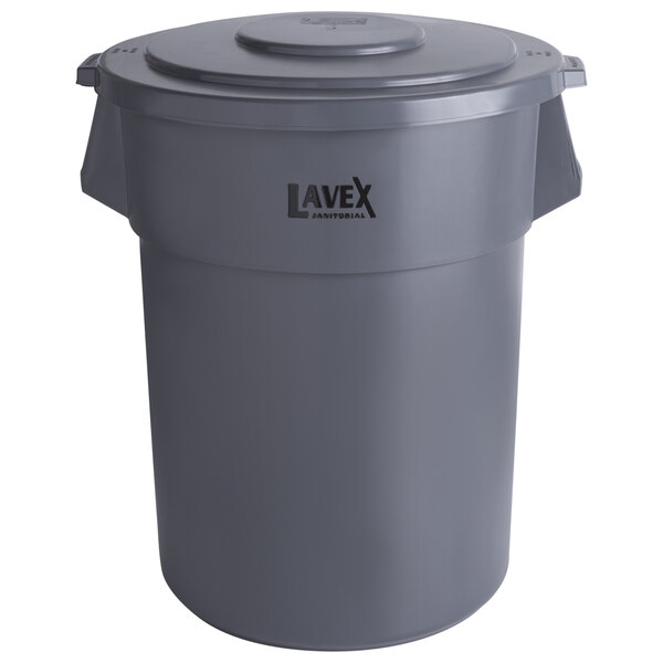 Lavex 55 Gallon 16 Micron 38 x 60 High Density Janitorial Can