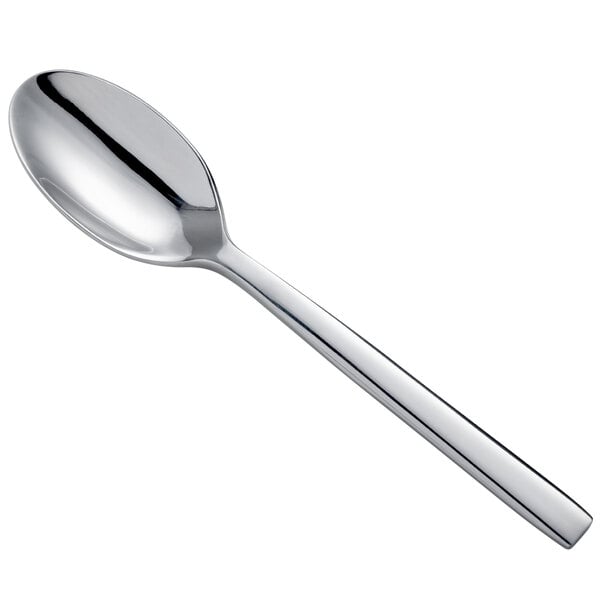 A silver Oneida Chef's Table spoon with a long handle.