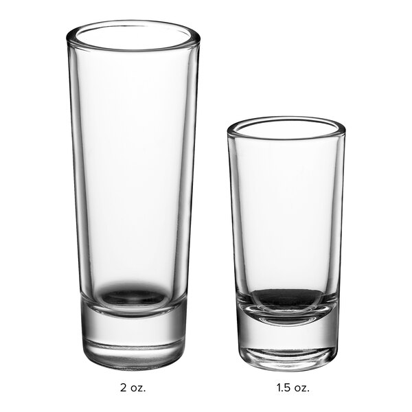 Acopa 1.5 oz. Customizable Shot Glass - 12/Case