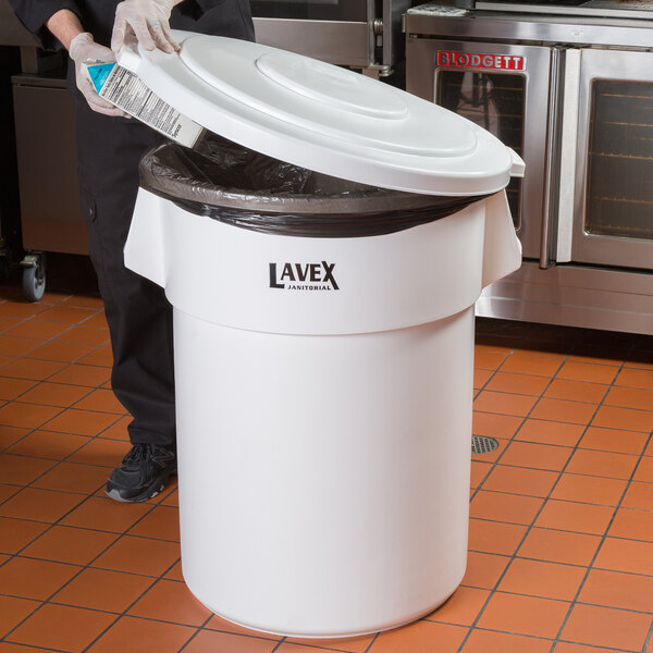 Lavex Li'l Herc 56 Gallon 0.9 Mil 43 x 47 Low Density Medium-Duty Black  Trash Bag Can Liner - 100/Case