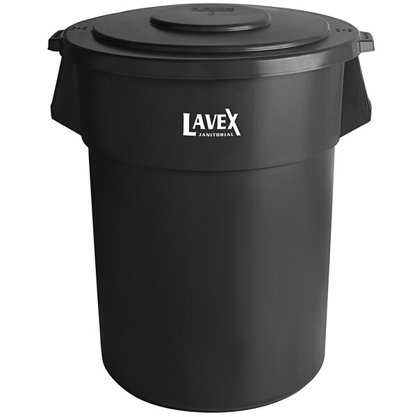 Lavex Li'l Herc 56 Gallon 1 Mil 43 x 48 Low Density Medium-Duty Clear Can  Liner / Trash Bag - 100/Case