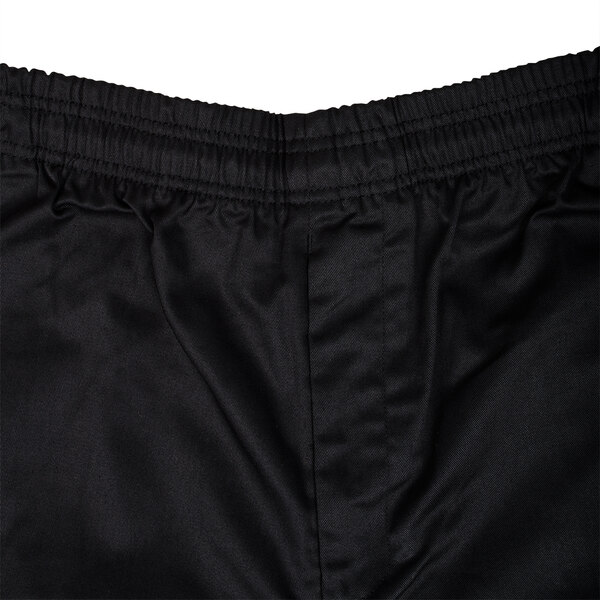 Chef Revival Unisex Black Chef Cargo Pants Medium