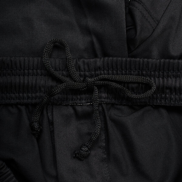 Chef Revival Unisex Black Chef Cargo Pants Medium