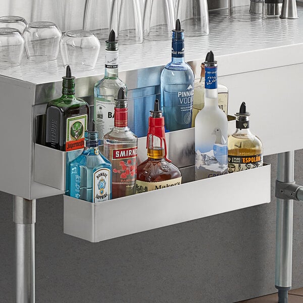 Useful Speed Rack Bar Rack Shelf Bar Door Bottles for bartender 