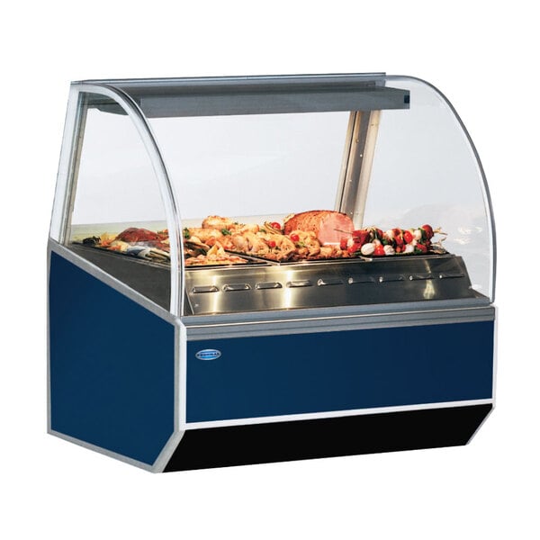 Federal Industries SN-6HD 77" Series '90 Double-Curved Glass Heated Deli Case